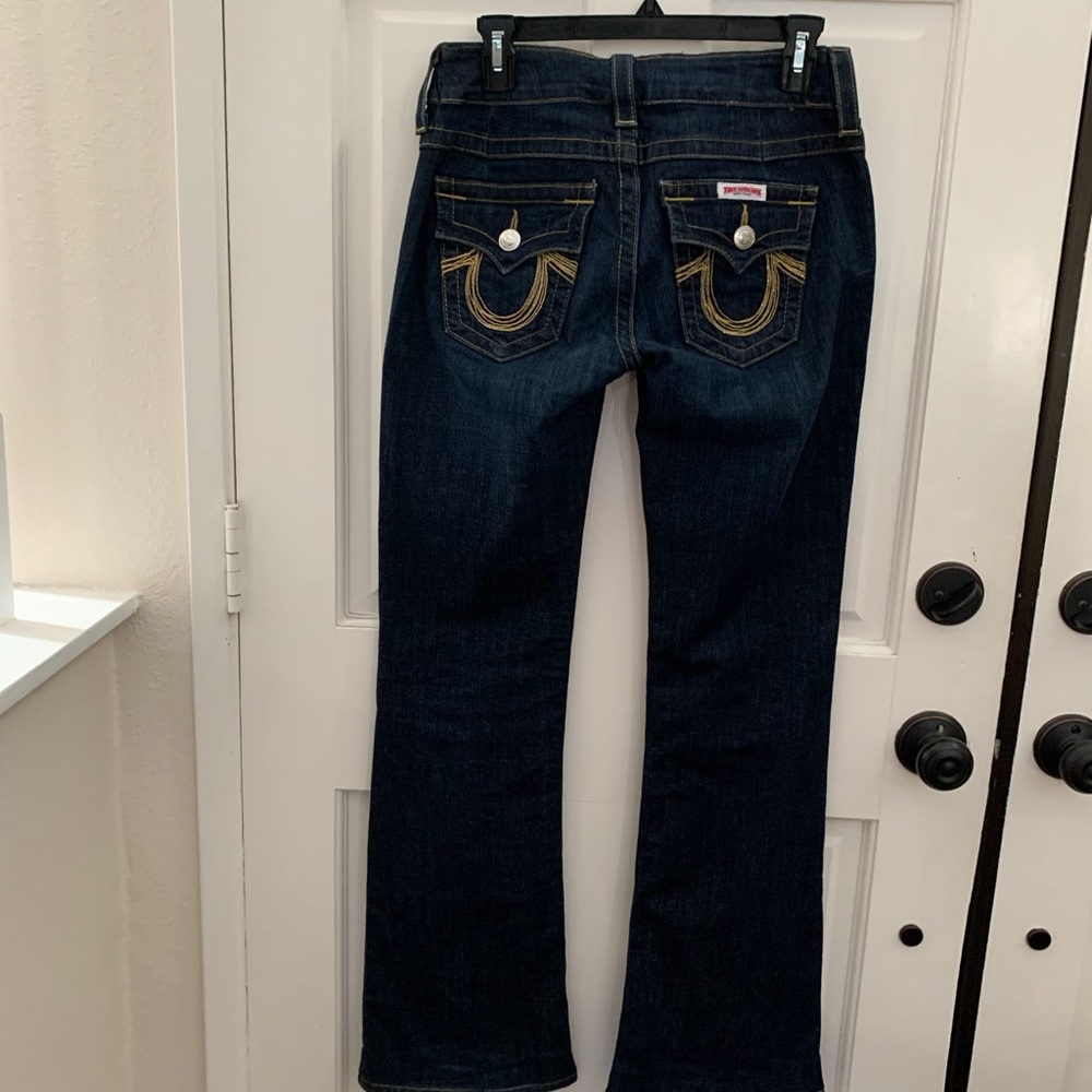 True religion women boot cut leg jeans